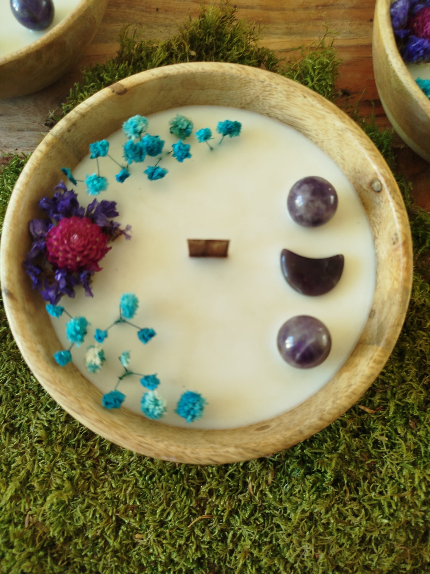 Mystic Moon - Bougie d'Intention Taille L
