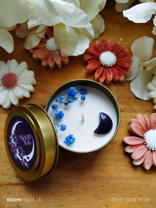 Mystic Moon - Bougie d'Intention Taille M