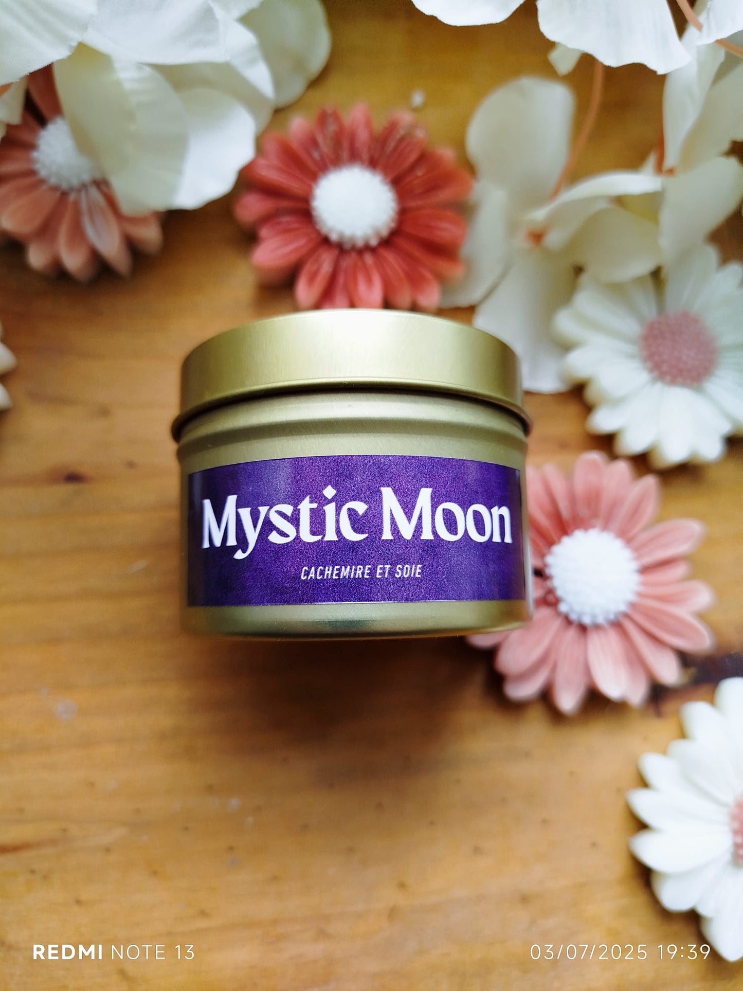 Mystic Moon - Bougie d'Intention Taille M