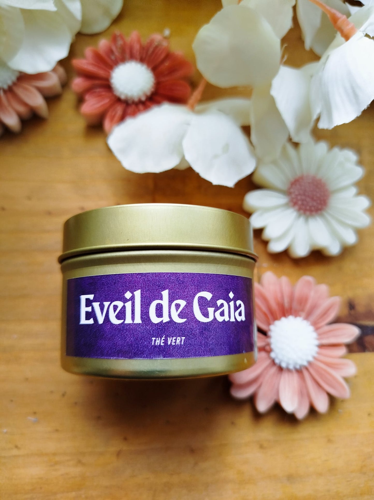Éveil de Gaïa - Bougie d'Intention Taille M