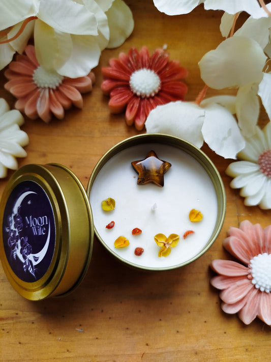 Flamme Sacrée - Bougie d'Intention Taille M